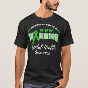 Camiseta Abuelo De Un Guerrero Concienciación Sobre La Salu