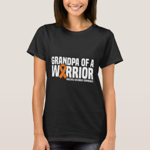 Camiseta Abuelo De Un Guerrero Señora Esclerosis Múltiple A