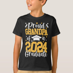 Camiseta Abuelo De Una Familia De Graduados De 2024