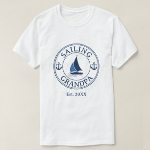 Camiseta Abuelo de Vela Año de Fundación