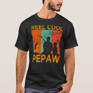 Camiseta Abuelo de Vintage de papá de la pesca de Guay Reel