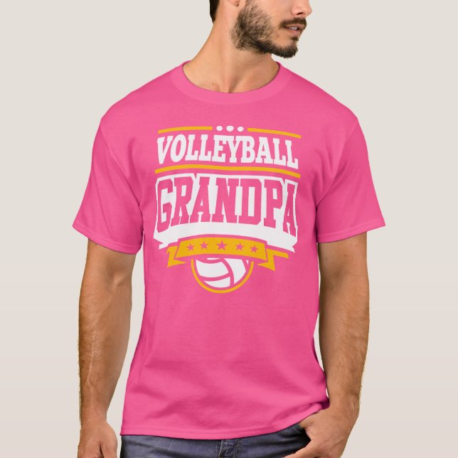 Camiseta Abuelo de voleibol (Anverso)