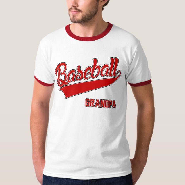 Camiseta Abuelo del béisbol (Anverso)