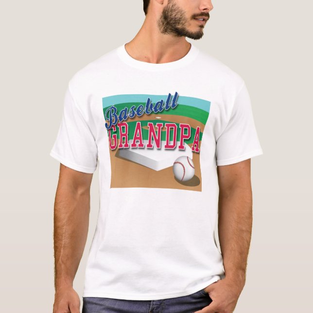 Camiseta Abuelo del béisbol (Anverso)