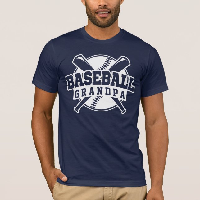 Camiseta Abuelo del béisbol (Anverso)