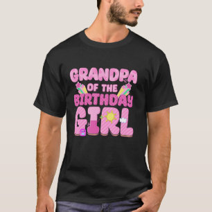 Camiseta Abuelo Del Chica De Cumpleaños Cerdo Fiesta Deco