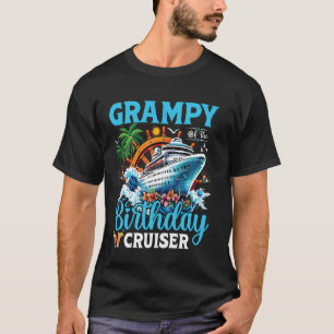 Camiseta Abuelo Del Crucero De Cumpleaños Barco De Crucero 