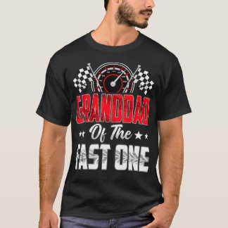 Camiseta Abuelo Del Cumpleaños 1ª del Auto de Carreras