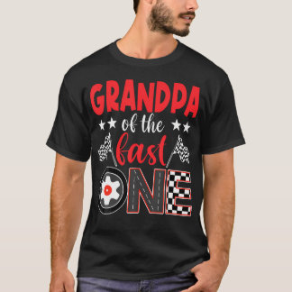 Camiseta Abuelo Del Cumpleaños Del Veloz 1er Coche Familia