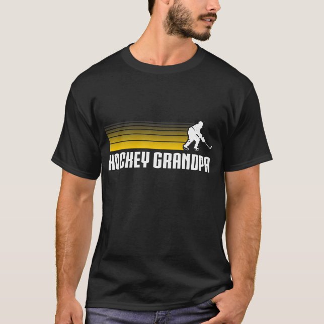 Camiseta Abuelo del hockey (Anverso)