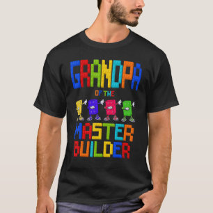 Camiseta Abuelo del Maestro Constructor Chica de Nacimiento