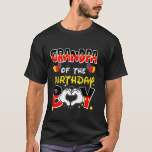 Camiseta Abuelo Del Niño Cumpleañero Alfombra Decorativa Pa