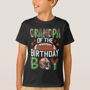 Camiseta Abuelo Del Niño Cumpleaños Fútbol Día De Partido