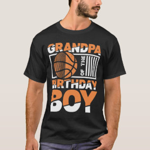 Camiseta Abuelo Del Niño De Cumpleaños - Abuelo De Balonces
