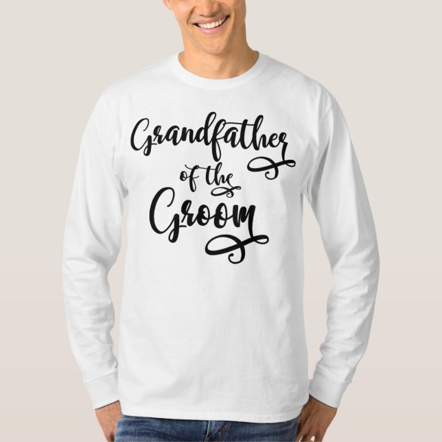 Camiseta Abuelo del Novio (Anverso)