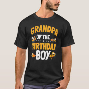 Camiseta Abuelo Del Trabajador De Construcción Del Nacimien