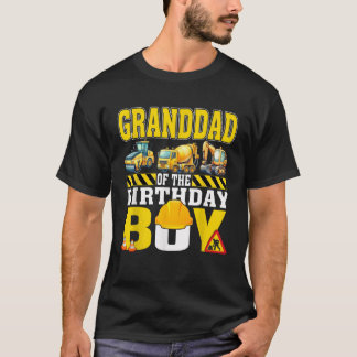Camiseta Abuelo del trabajador de la construcción chico cum