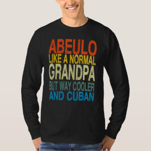 Camiseta Abuelo Día del Abuelo Cubano
