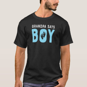 Camiseta Abuelo Dice Que Niño De Género Revela Por Fiesta
