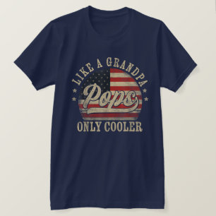 Camiseta Abuelo divertido como un abuelo solo que más genia