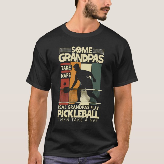 Camiseta Abuelo divertido de bolas de bolas de pollo obsequ (Anverso)