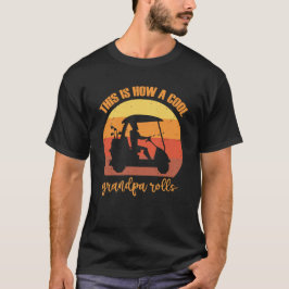 Camiseta Abuelo divertido de golf
