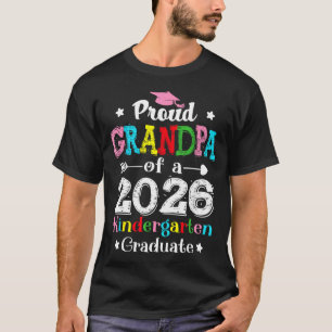 Camiseta Abuelo divertido y orgulloso de una clase de 2026
