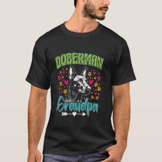 Camiseta ABUELO DÓBERMAN Abuelo Perro Dobermans Abuelos D