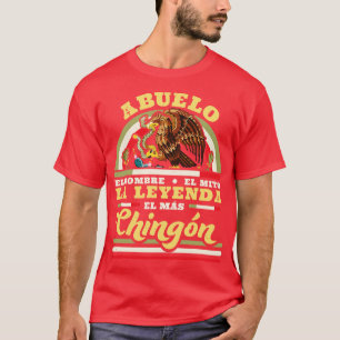 Camiseta Abuelo el hombre el mito la leyenda el más chingon