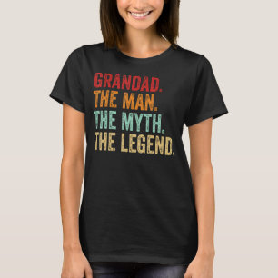 Camiseta Abuelo el hombre el mito la LEYENDA papá abuelo Fa
