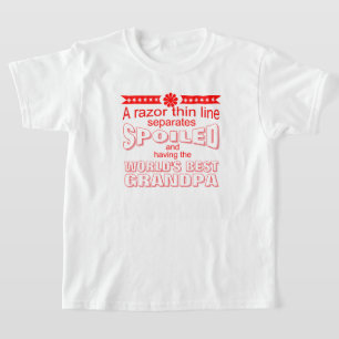 Camiseta abuelo el más grande del mundo chistoso