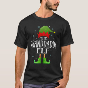 Camiseta Abuelo Elf Xmas Matanza Familia Grupo Christma