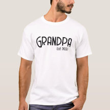 Camiseta Abuelo Establecido Grunge Tinta Negra