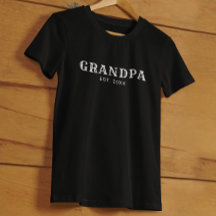 Abuelo Estableció Negrita Tipografía Blanca