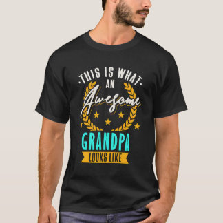 Camiseta Abuelo Esto Es Lo Que Parece Un Increíble Abuelo