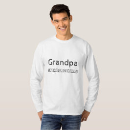 Camiseta Abuelo Extraordinaire - personalizable
