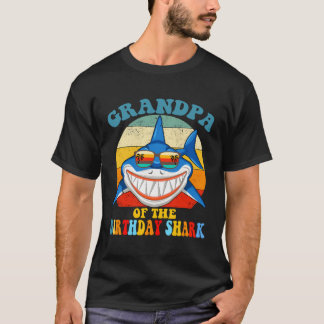 Camiseta Abuelo Familia Matemática Tiburones Cumpleaños Reg