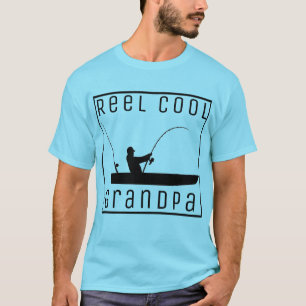 Camiseta Abuelo fresco de la pesca del carrete