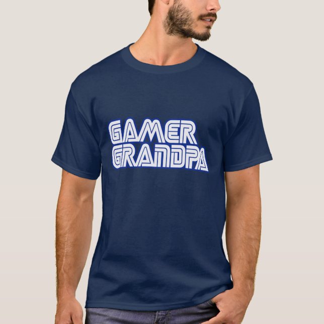 Camiseta Abuelo Gamer (Anverso)
