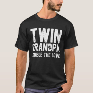 Camiseta Abuelo Gemelo Doble El Amor Abuelo Gemelo De G