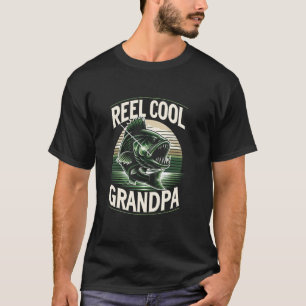 Camiseta Abuelo Genial Caído Pesca Regalos Día del Padre P