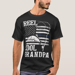 Camiseta Abuelo Genial de la Pesca de Lubina Pescador Git