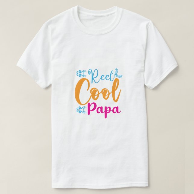 Camiseta Abuelo Genial Pescador (Diseño del anverso)