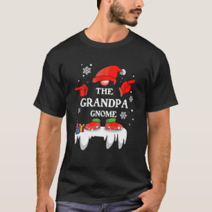 Camiseta Abuelo Gnome Búfalo Jugar a la Familia Cristo