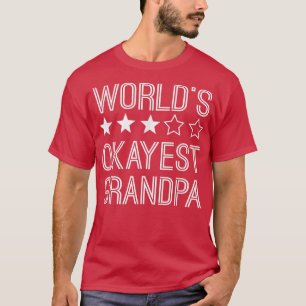 Camiseta Abuelo gracioso del Abuelo del mundo de los hombre