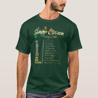 Camiseta Abuelo gracioso del código de texto para adultos m