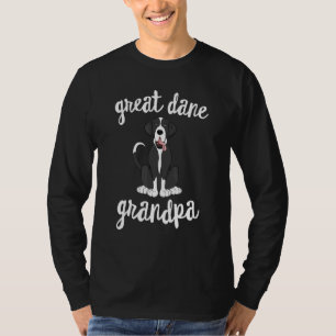 Camiseta Abuelo Gran Danés Manto Abuelo Perro Abuelos