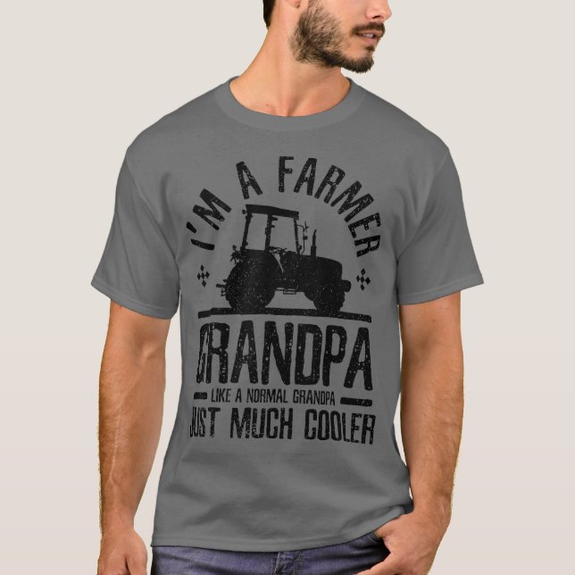 Camiseta Abuelo granjero granjero - Abuelo funesto de la ag (Anverso)