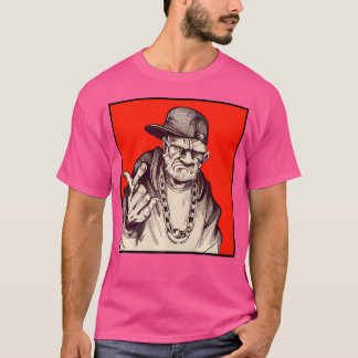 Camiseta Abuelo Grumpy de Hip Hop
