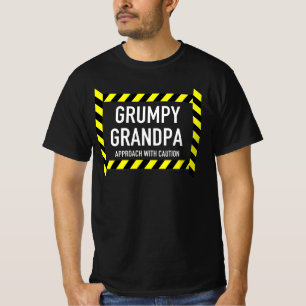 Camiseta Abuelo gruñón se acerca con precaución abuelo p